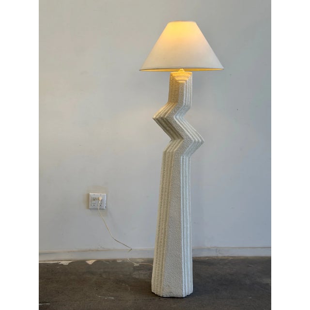 1980s Post Modern Zig Zag Lamp For Sale - Image 11 of 15