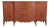 Romweber Antique Federal Inlaid Flame Mahogany Sideboard Credenza, Circa 1920s For Sale
