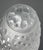 Muller Freres French Art Deco Table Lamp 1930s - Geometric Scales Frosted Glass & Nickel For Sale - Image 6 of 12