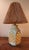 Stunning pair of oversized designer lamps that effortlessly elevate any space! This exquisite duo features a rich butter...