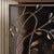 Swirling Jasmine Vines Fireplace Screen For Sale - Image 9 of 9