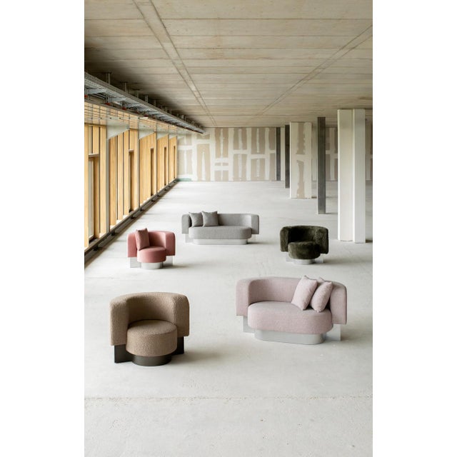 Metal Wham One Fixed Armchair from Pulpo For Sale - Image 7 of 13