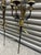 Traditional Antique Italian Metal and Wood Sword Candle Wall Sconces a Pair For Sale - Image 3 of 7