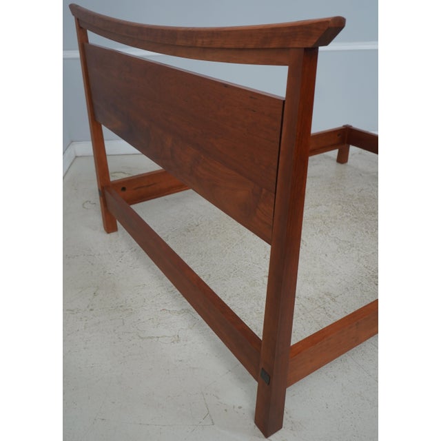 Thomas Moser Queen Size Cherry Bed For Sale - Image 15 of 16