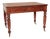 William IV Mahogany Writing Table With a Tooled Leather Top For Sale