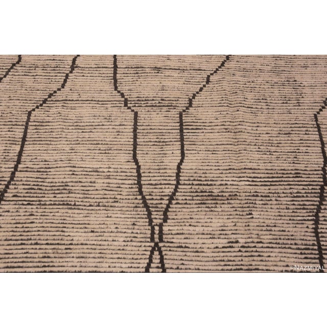 Textile Nazmiyal Collection Modern Tribal Nomadic Room Size Area Rug For Sale - Image 7 of 8