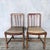 Vintage Oak Dining Chairs with Turned Legs, 1950s, Set of 2 For Sale - Image 10 of 11