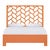 Silas Platform Bed Queen - Orange For Sale - Image 12 of 12