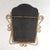 Vintage Faceted Mirror in Brass Frame, 1950s For Sale - Image 4 of 10