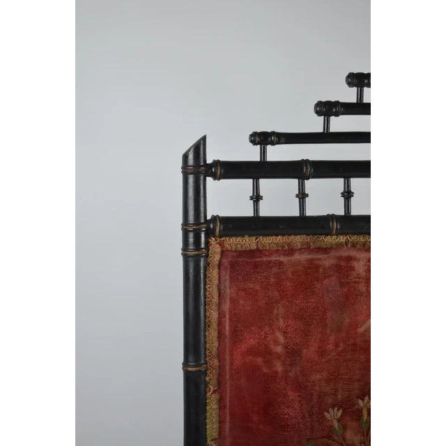 Late 19 Century French Empire Fireplace Screen For Sale - Image 6 of 13