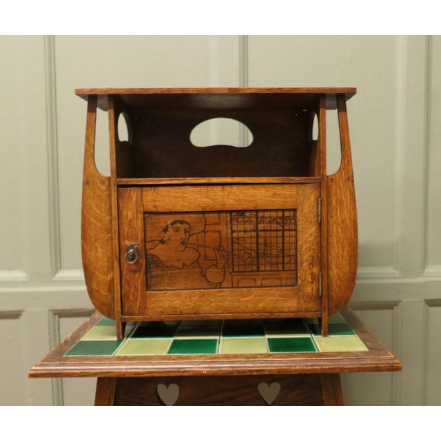 Arts and Crafts Movement Oak Wall Cabinet This piece is being offered from a dispersal sale of Arts and Crafts mainly...