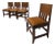 Vintage Art Deco Dining Room Chairs by Hendrik Wouda for Pander, 1924, Set of 4 For Sale
