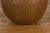 Ceramic Prem Collection Handcrafted Brown Vase with Textured Honeycomb Style Motifs For Sale - Image 7 of 12