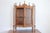 Wood 19th Century French Louis XV Style Walnut Display Cabinet with Carved Musical Instruments For Sale - Image 7 of 8