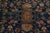 Authentic 19th Century Persian Sultanabad Blue, Red Hand Knotted Wool Rug For Sale - Image 4 of 9