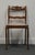 Duncan Phyfe Vintage Antique Solid Mahogany Traditional Sheraton Duncan Phyfe Style Rose Back Dining Side Chair For Sale - Image 4 of 8