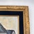Vintage Original Coastal Waterfront Landscape Oil Painting For Sale - Image 9 of 12