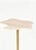 Contemporary Elliniko Free Form Travertine and Marble Side Table For Sale - Image 3 of 6