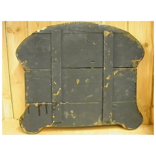 Antique Wooden Hand Painted Hovis Sign with Heel of Bread in Relief For Sale - Image 12 of 18