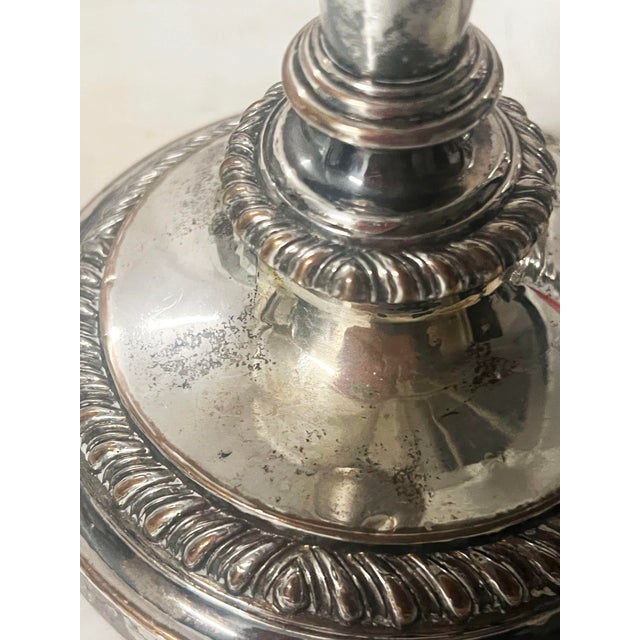 PPair of celebrated Matthew Boulton Silver Plated Candle Holders. Authentic Boulton candle holders are among the most...