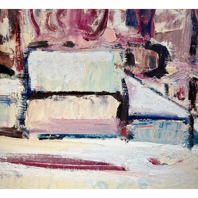 Jean Krille, Landscape 139, Oil on Canvas Board For Sale - Image 5 of 10