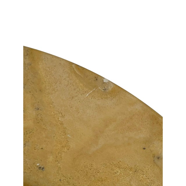 Vintage French Marble & Brass Table Lamp in the Style of Gio Ponti, 1960s For Sale - Image 17 of 18