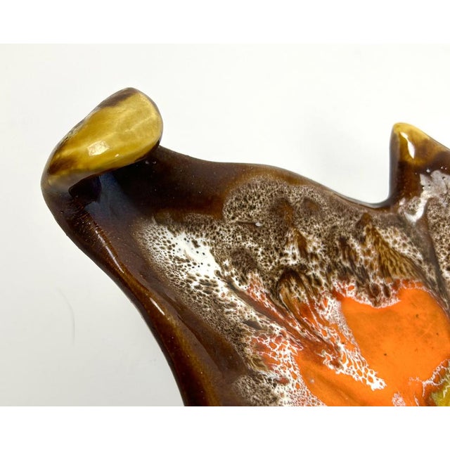 Orange Centerpiece from Vallauris, 1960s For Sale - Image 8 of 16