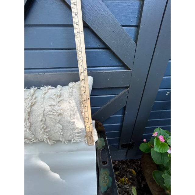 Boiled Wool Pillow For Sale - Image 4 of 4