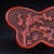 Vintage Chinese Carved Cinnabar Lacquer Box – Butterfly Form With Plum Blossom Motif For Sale - Image 9 of 10