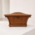 Mid-Century Modern Decorative Box Tea Caddy in Marquetry Wood anf Brass, Italy For Sale - Image 5 of 8