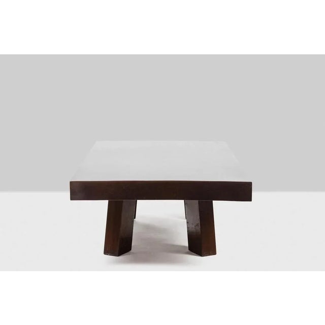 Brutalist Brutalist Style Coffee Table, 1970s For Sale - Image 3 of 10