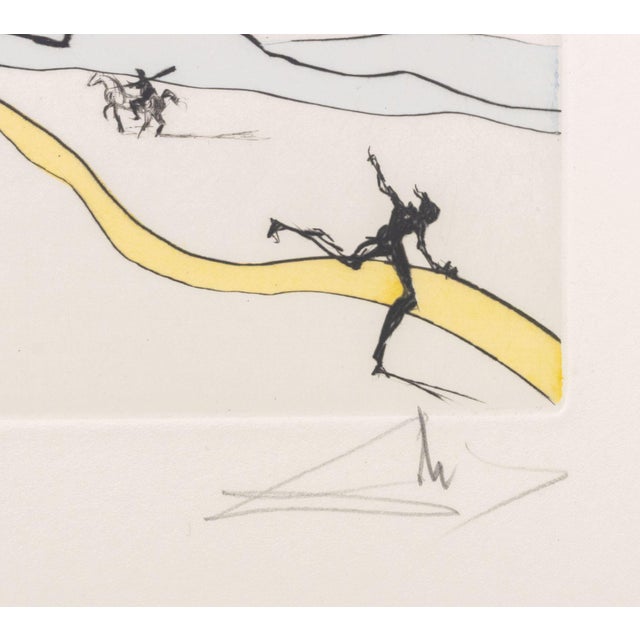 Paper Salvador Dali "Grand Inquisitor ..." Etching, 1974 For Sale - Image 7 of 11