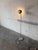 Metal 1950s Mid-Century Modern Metal Floor Lamp With Adjustable Gooseneck Shade For Sale - Image 7 of 8