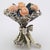 Italian Vintage Italian Handmade Genuine Silver & Salt Dough Flower Bouquet Figurine For Sale - Image 3 of 12
