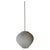 This lovely hanging lamp is made of plastic. Its shape is elegant and classic, like something straight out of the 1960s....