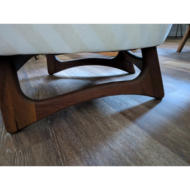 White 1960s Mid Century. Adrian Pearsall Style For Sale - Image 8 of 10