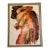 Large Sasha Tverdaya Figurative Textured Canvas – European Expressionist Artwork, Framed For Sale