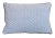 Custom-tailored pillow in Italian designer Mariano Fortuny premium cotton fabric called "Papiro” in a beautiful lavender...
