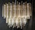 Vintage Murano Glass Trihedral Prisms Chandelier in the style of Venini, Italy, 2010s For Sale - Image 12 of 12