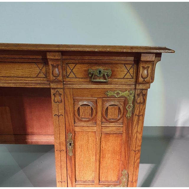 Art & Craft Desk, Early 1920s For Sale - Image 11 of 15