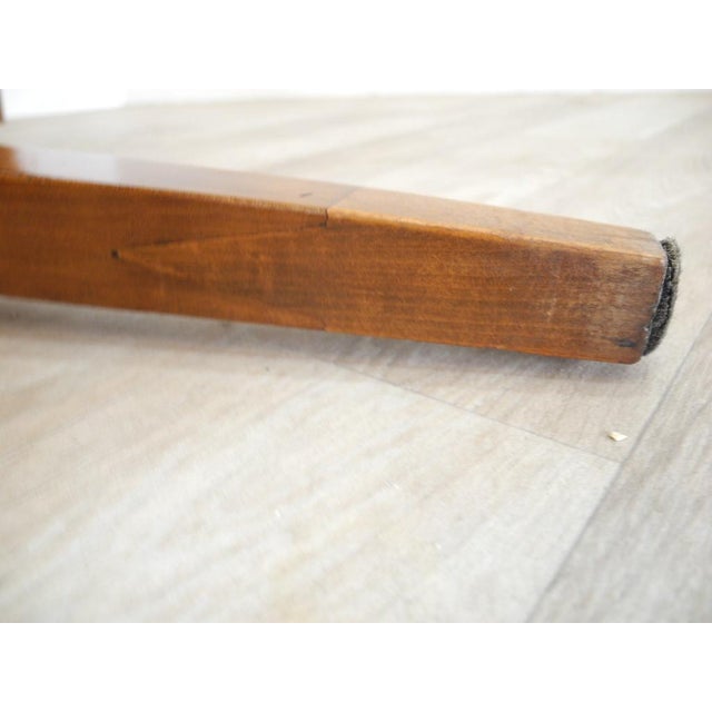 Antique Biedermeier Empire Table in Cherrywood, 1800s For Sale - Image 12 of 18