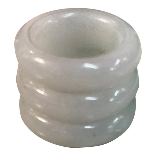 Chinese Carved Jade Archer's Ring For Sale