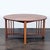 Thos. Moser Thos Moser Cherry Wood 9-Piece Extendable Dining Set With Black Leather Seats For Sale - Image 4 of 9