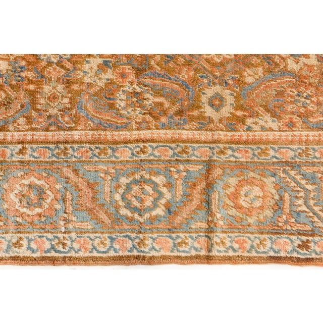 1900 - 1909 Authentic Persian Feraghan Rug For Sale - Image 5 of 7