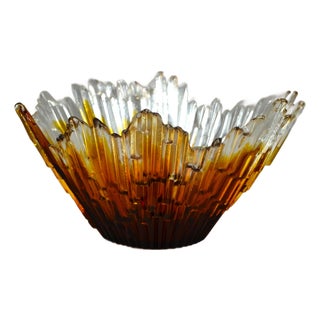 Revontulet Glass Bowl by Tauno Wirkkala For Sale