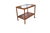 Danish Serving Trolley in Teak and Black Melamine, 1960s For Sale - Image 9 of 9