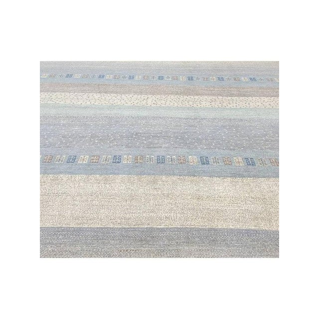 Handwoven Transitional Gabbeh Area Rug 8x10 For Sale In Dallas - Image 6 of 9