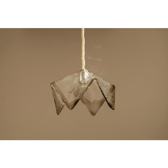 1970s LS 188 Pendant Lampby Carlo Nason for A.V. Mazzega, Italy, 1970s For Sale - Image 5 of 12