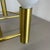 Brown Italian Space Age Brass Ceiling Sconce in the style of Stilnovo, Italy, 1970s For Sale - Image 8 of 18