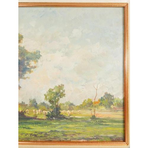 Mario Gheduzzi, Landscape, Oil on Panel, Framed For Sale - Image 7 of 18